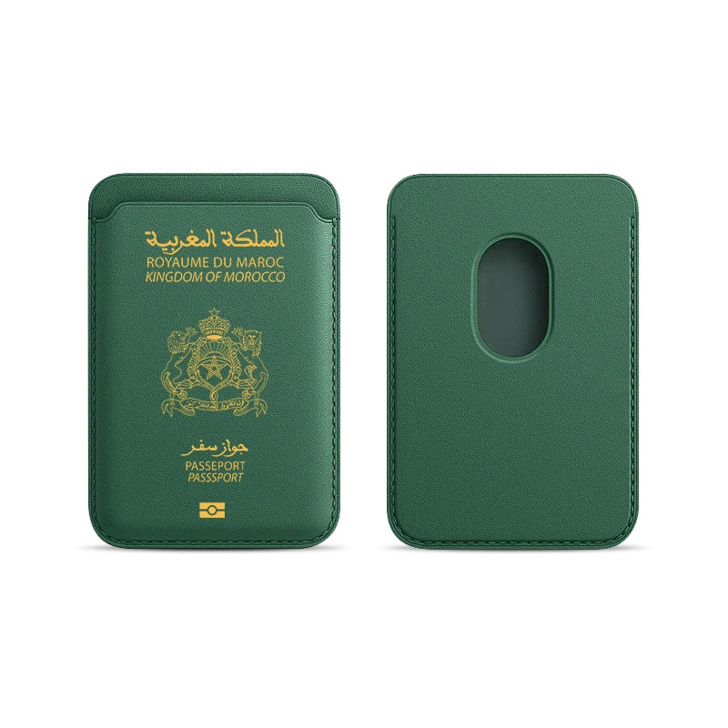 

Марокканский обновленный магнитный чехол-кошелек из искусственной кожи для MagSafe iPhone 13 14 17 15 Plus 16 Pro, сумка для карт, задняя крышка