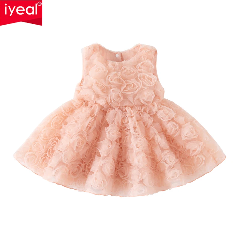 iyeal-abito-da-principessa-per-bambina-grazioso-abito-da-festa-in-tulle-floreale-3d-gonna-tutu-gonfia-senza-maniche-per-matrimoni-e-compleanni-dei-bambini