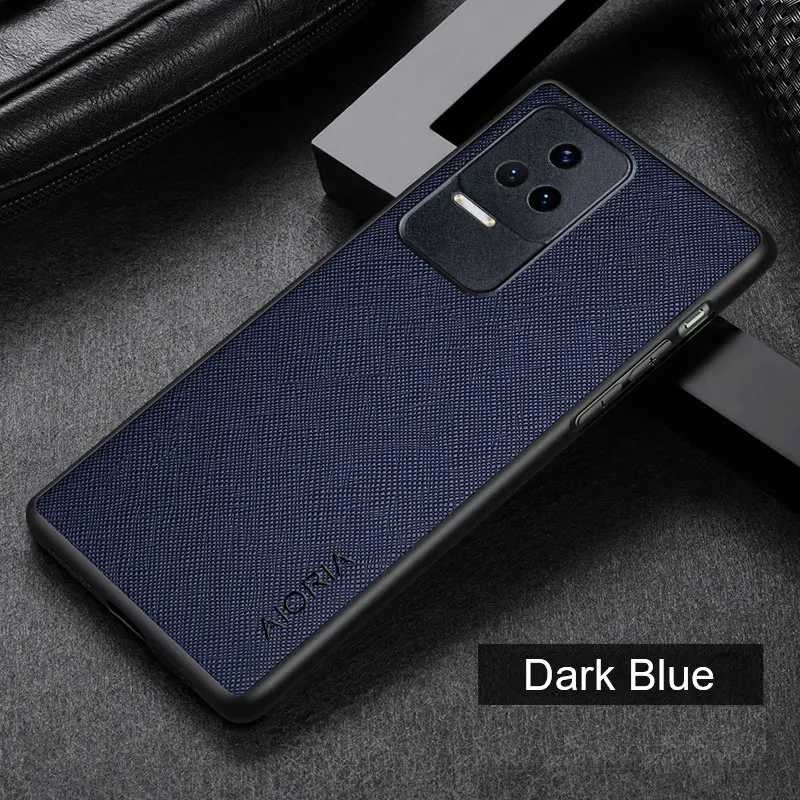 Case for Xiaomi Poco F4 5G, with simple and light cross pattern, phone case