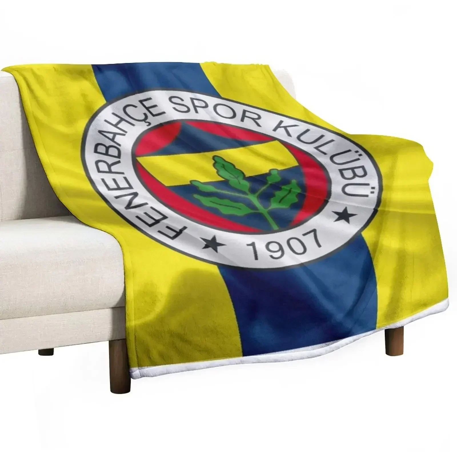 

Fenerbahce Flag Throw Blanket Flannels christmas gifts Blankets