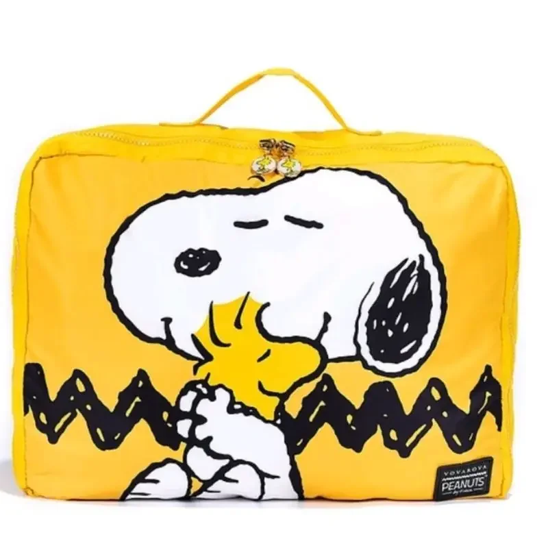 Bolsa de almacenamiento de ropa interior Snoopy, bolso de viaje surtido de lunares de dibujos animados, impermeable, organizador de cosméticos