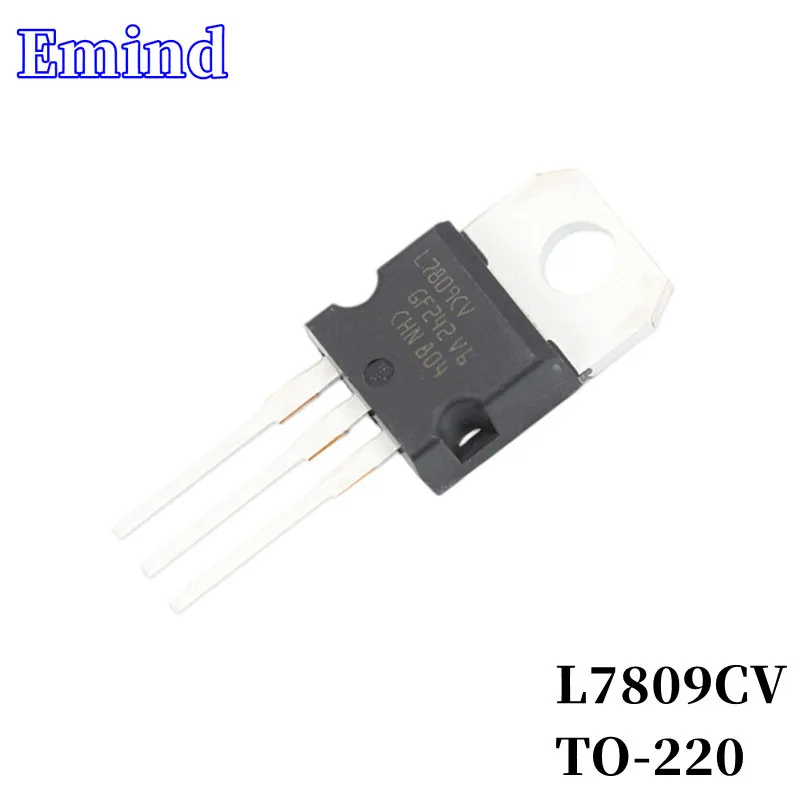 

20/50/100/200/500Pcs L7809CV DIP Low Dropout Regulator TO-220 LDO 3-terminal Regulator IC