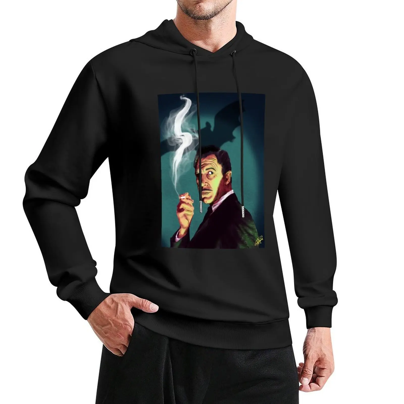 

Vincent Price Pullover Hoodie korean autumn clothes hooded shirt men hoodie