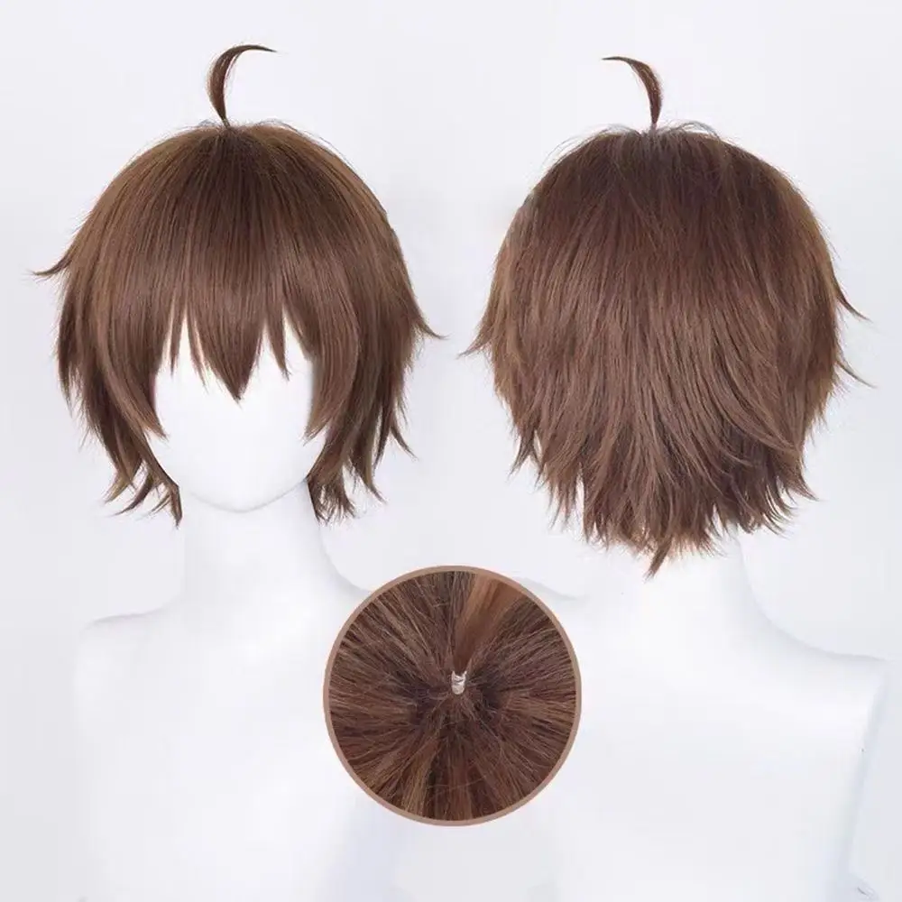 Anime Cos Wig, Easy To Style Wig for Comic Con, 2D Character Cosplay Costume Accessory