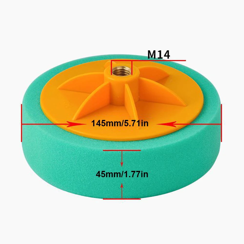 1Pcs Honeycomb Polishing Pad Kit Polishing Wheel Sponge Paint Pad 6 