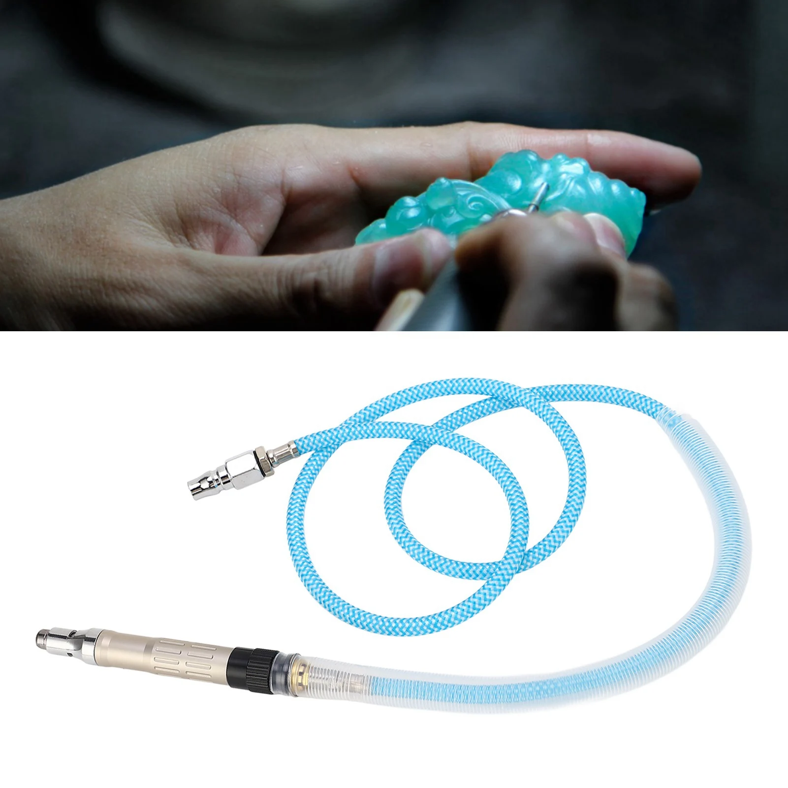 Pencil Die Grinder Pneumatic  Die Grinder 70000RPM Tool for Plastic Stone Wood Pneumatic Pencil Die Grinder Kit - view 2