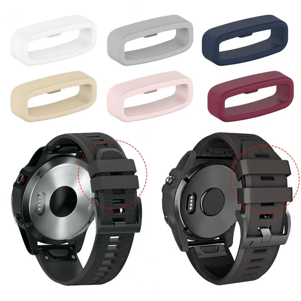 Universal Watch Band Keeper Watch Band Fastener Ring Buckle Anti-Slip Design Watch Strap Holder Loop
