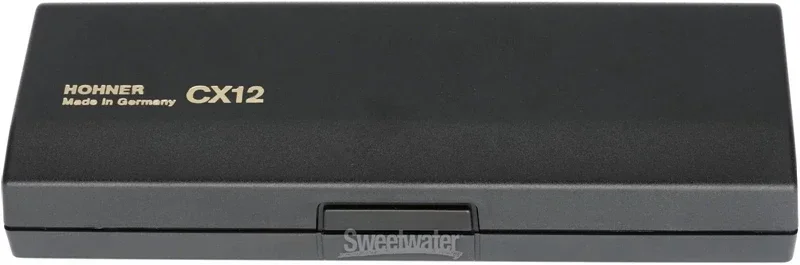 Armonica nera Hohners CX12 nuovissima e originale