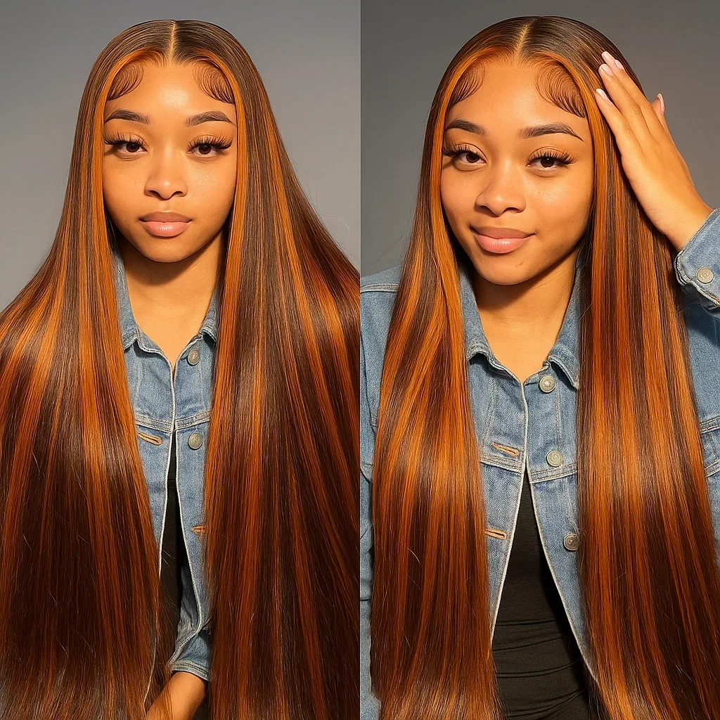 perruque-lace-closure-5x5-sans-colle-cheveux-naturels-lisses-a-reflets-os-30-pouces-ombre-gingembre-orange-avec-perruques-de-couleur-marron-pour-femmes