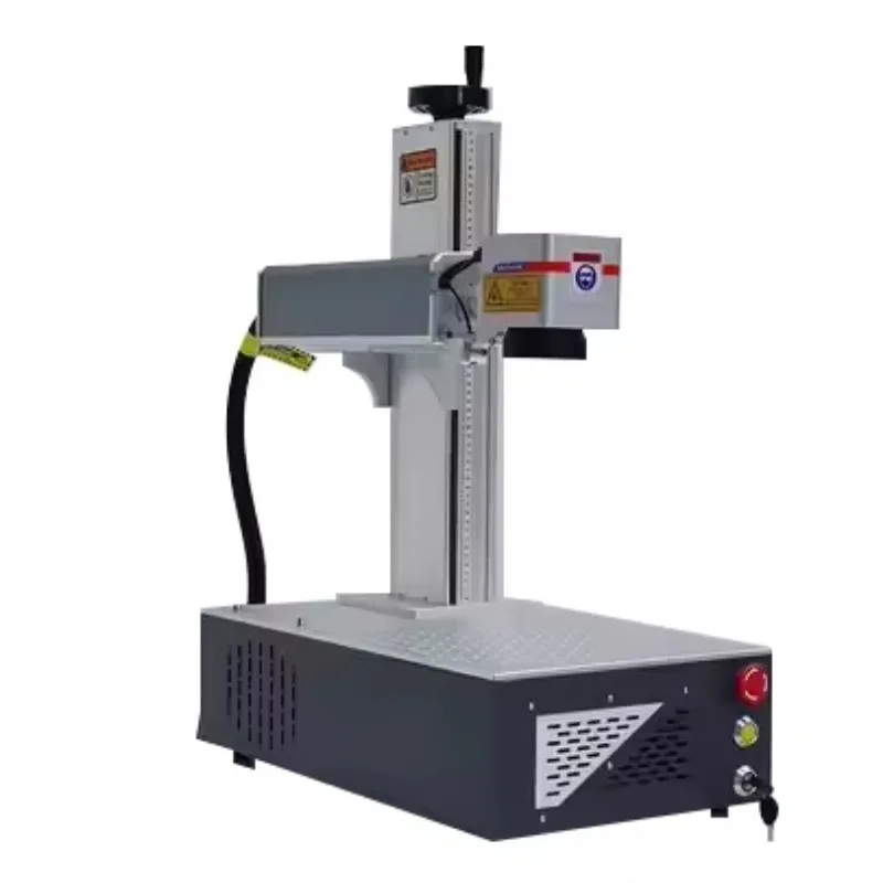 Портативная машина для лазерной маркировки Galvo CO2 20 Вт/30 Вт/50 Вт, новый сорт JPT для лазера Mopa для бутылок для домашних животных, кожи, дерева, DXF BMP AI