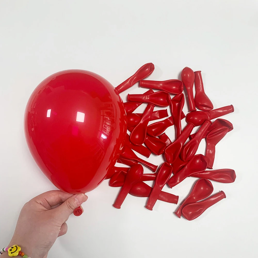 Red Black White Balloon Set Casino Party Decor Ballon Racing First Birthday Graduation Baby Shower Helium Globos Home Decoration