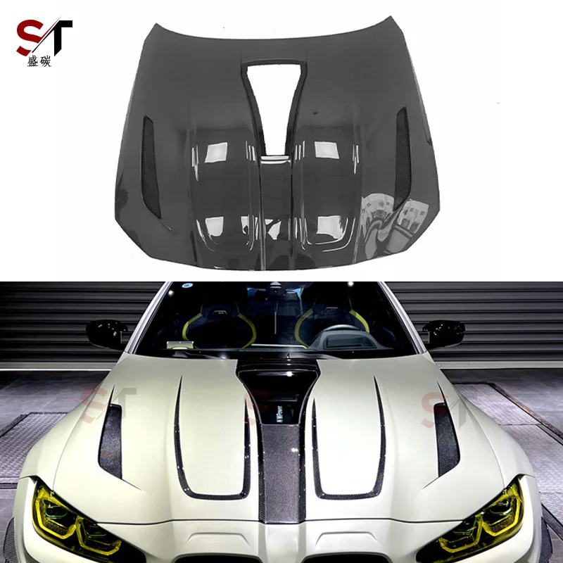 

Подходит для G80 G82, крышка IMP из углеродного волокна, модифицированный капот, передняя крышка автомобиля, объемная часть