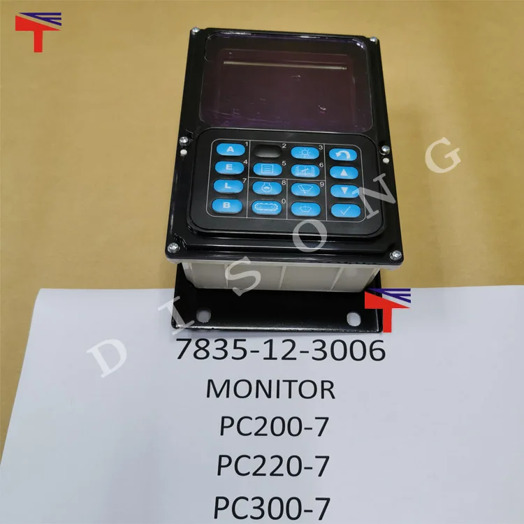 

For excavator accessories PC300-7 monitor 7835-12-3006