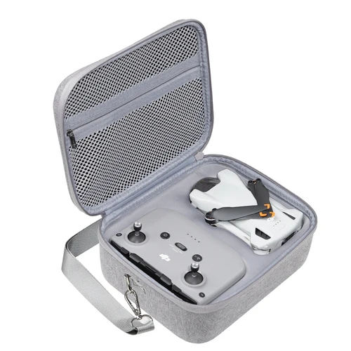 Imagen 2 del producto Mini Estuche de transporte portátil 3, bolso de hombro de almacenamiento duro de EVA, bolso de batería con mando a distancia para accesorios de Dron DJI Mini 3