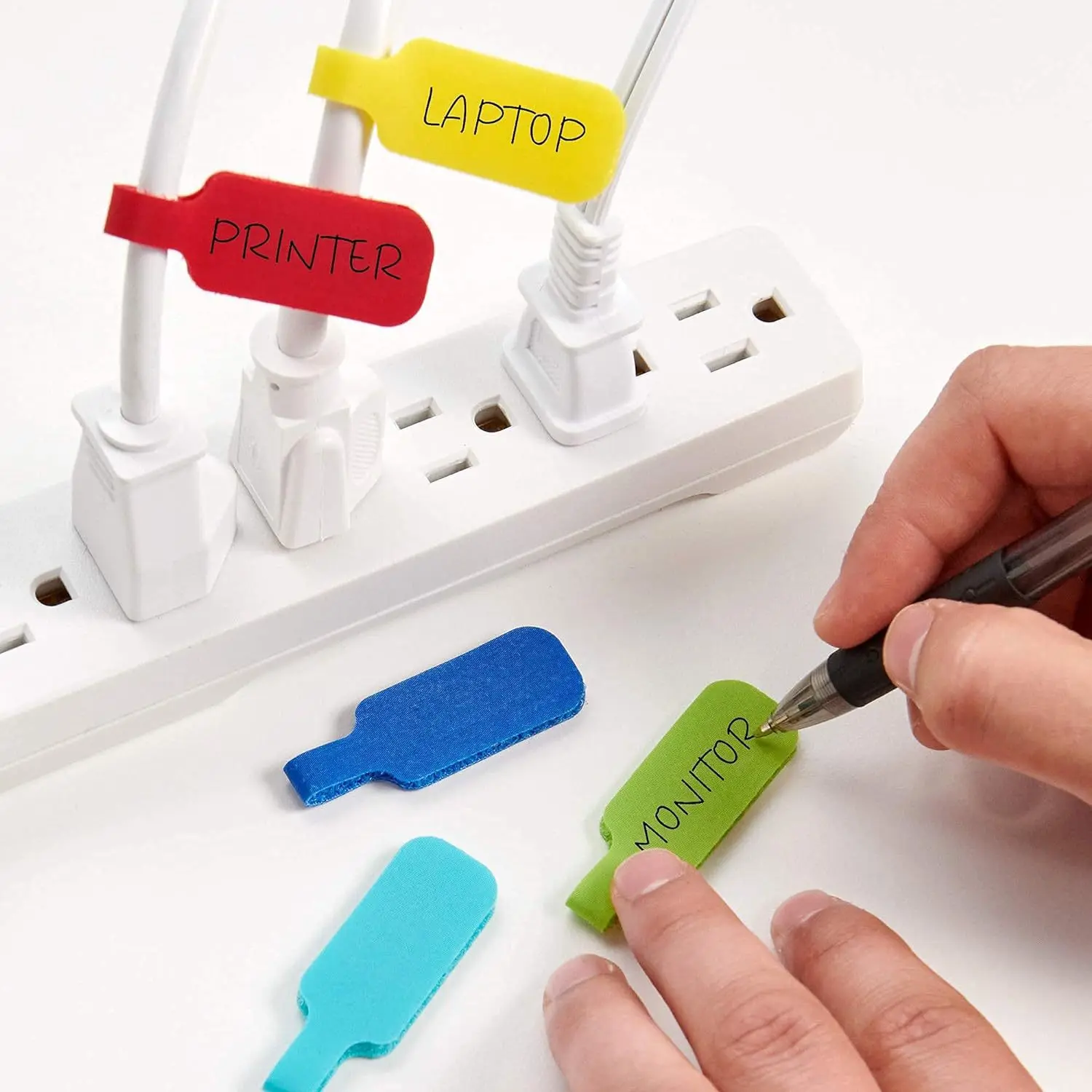 Waterproof cord label straps