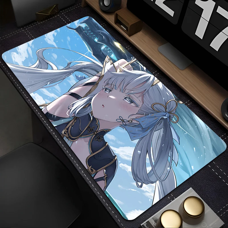 

Mousepad Laptop Mouse Pad Office PC Accessories Keyboard Pad Rubber Wuthering Waves Jinhsi Cup Mat Soft Mouse Mat Large Desk Mat