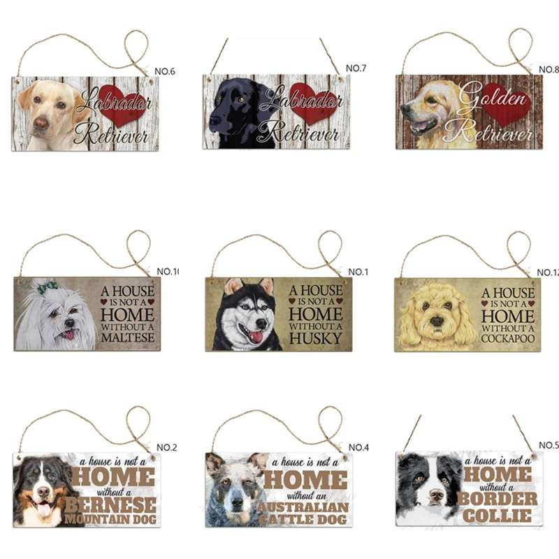 10X20Cm Wooden Dog …