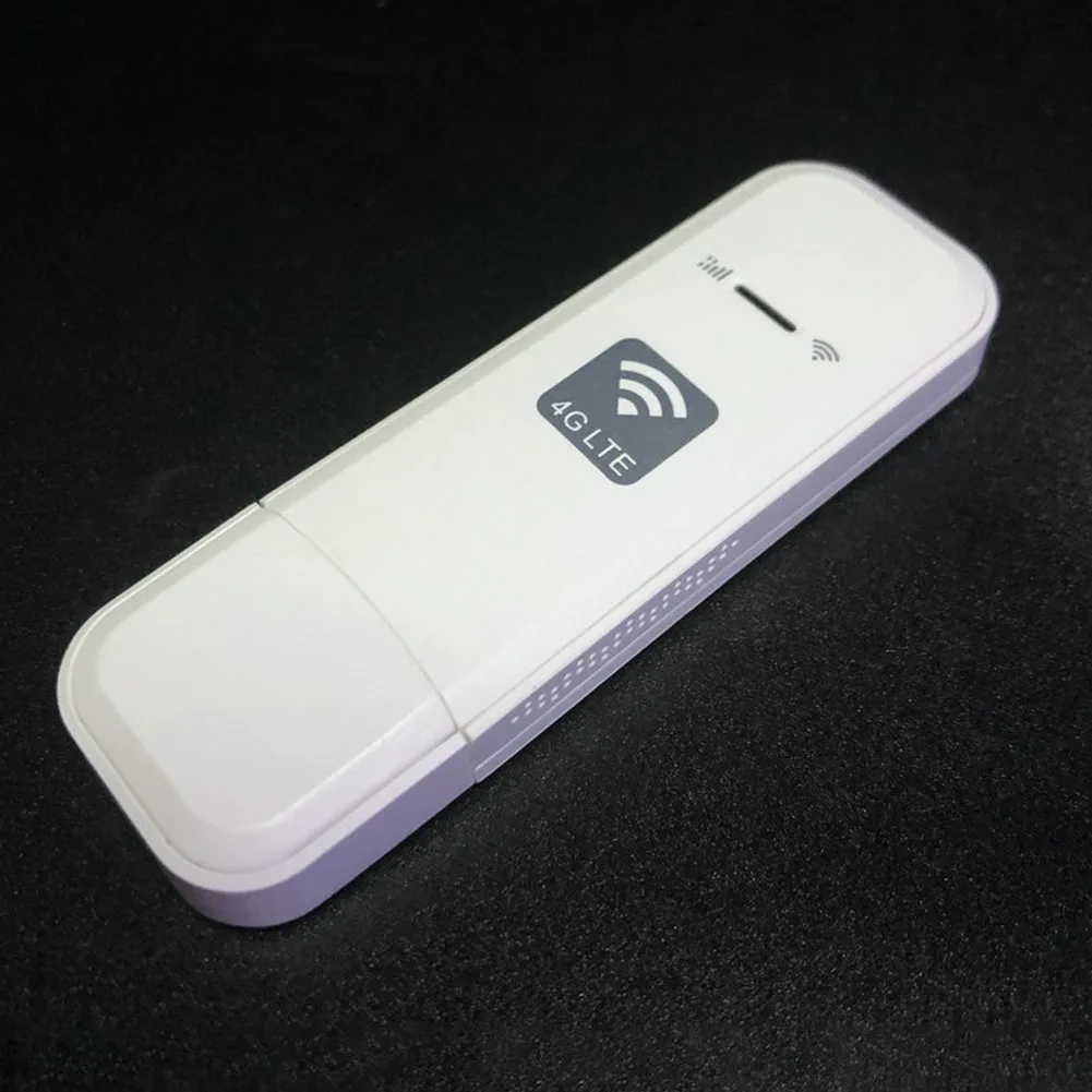 야외 여행을 위한 SIM 카드 슬롯 플러그 앤 플레이가 포함된 휴대용 WiFi LTE USB 4G 모뎀 150Mbps 무선 네트워크 어댑터