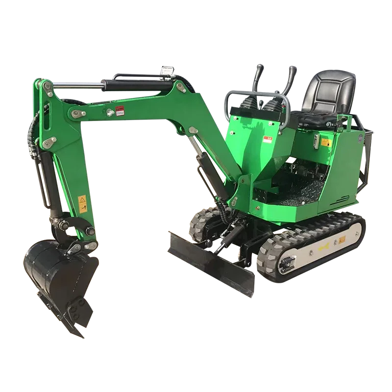 Mini excavadora personalizable de 1 tonelada para uso en granja, excavadora pequeña con motor fuerte, 1 año de garantía