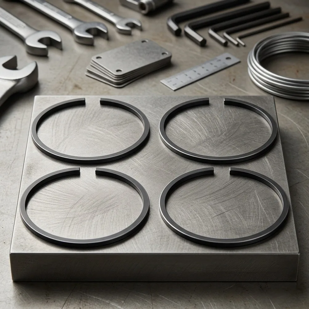 4pcs 4137 034 3000 Metal For Piston Rings for FS38 FS45 FS46 FS55 FS75 FS85 FH75 FR85 FS26 FS86 FS88 Brush Cutting Equipment