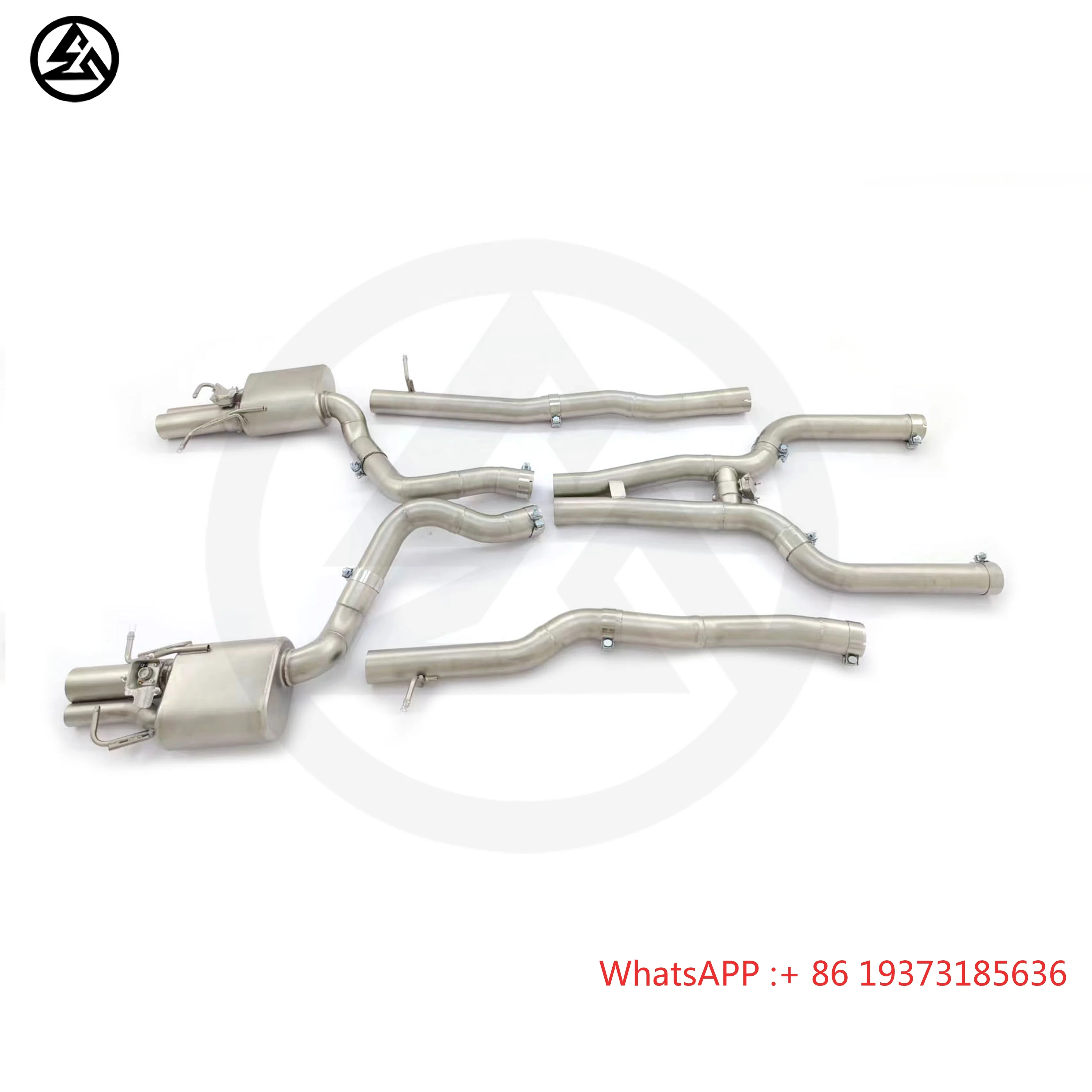 Exhaust for Mercedes-Benz W213 E63/E63S AMG 4.0T ss304 muffler oem valves sport catback exhaust system