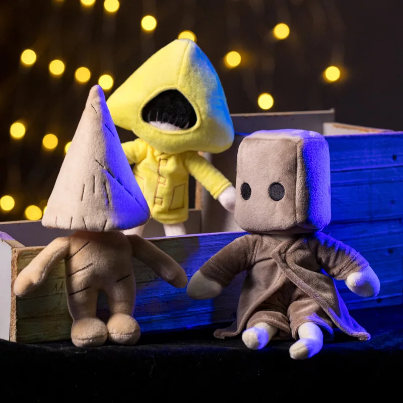 Lindo y realista pequeños pesadillas 2 juguete de peluche Adorable colección de seis figuras figura de dibujos animados juego de aventura juguetes de regalo para fanáticos de los niños