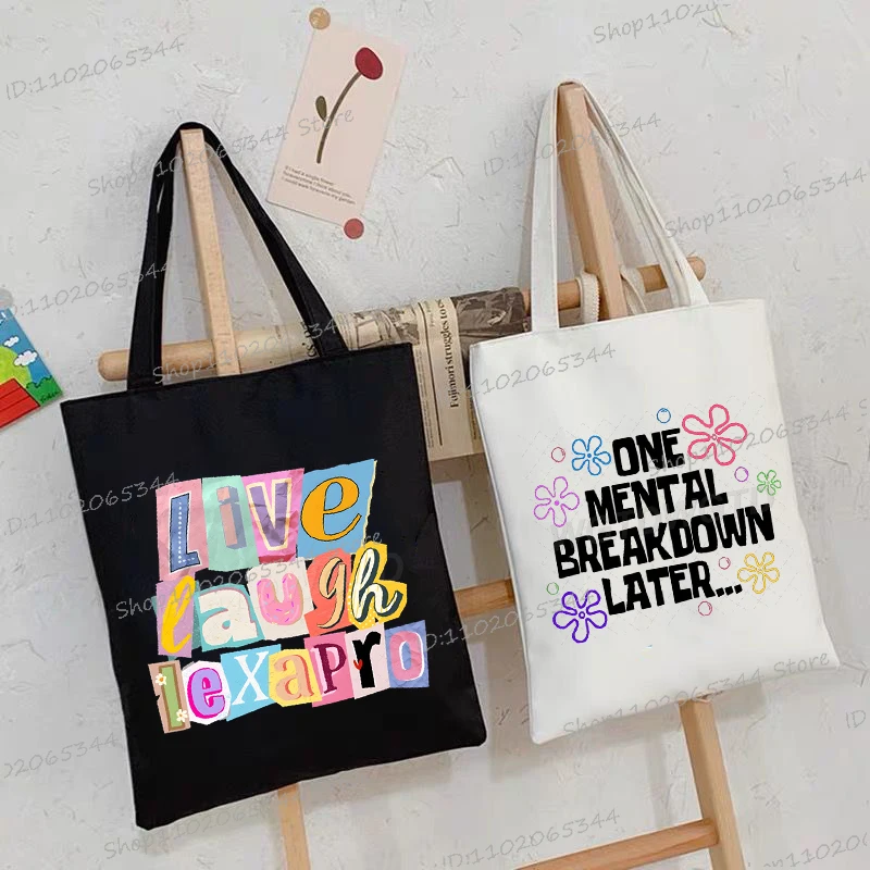 bolsa-tote-de-lona-vintage-para-saude-mental-bolsa-de-armazenamento-feminina-um-pergaminho-mental-mais-tarde-bolsas-de-ombro-reutilizaveis-para-estudantes