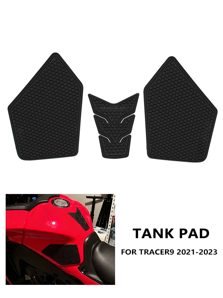 

For YAMAHA tracer 9 2021 2022 2023 Anti Slip Tank Pad Sticker Motorcycle TRACER9 TRACER 9 GT Gas Knee Grip Traction Side Pad