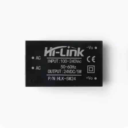 1PCS HLK-5M03/05/09/12/24 220V to 3.3/5/9/12/24V AC-DC Power Module