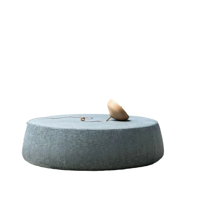 

Italian fashion round sofa stool office reception area combination exhibition hall leisure cloakroom pier pedal