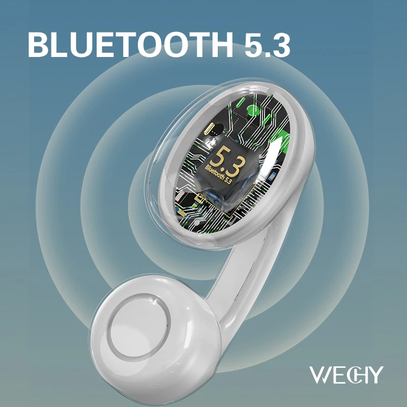 Imagem -04 - Mesmos Que Ambie Som Earcuffs Aberto Fone de Ouvido sem Fio Bluetooth 5.3 Fones Condução Óssea Clipe Orelha Tws Esporte 2023