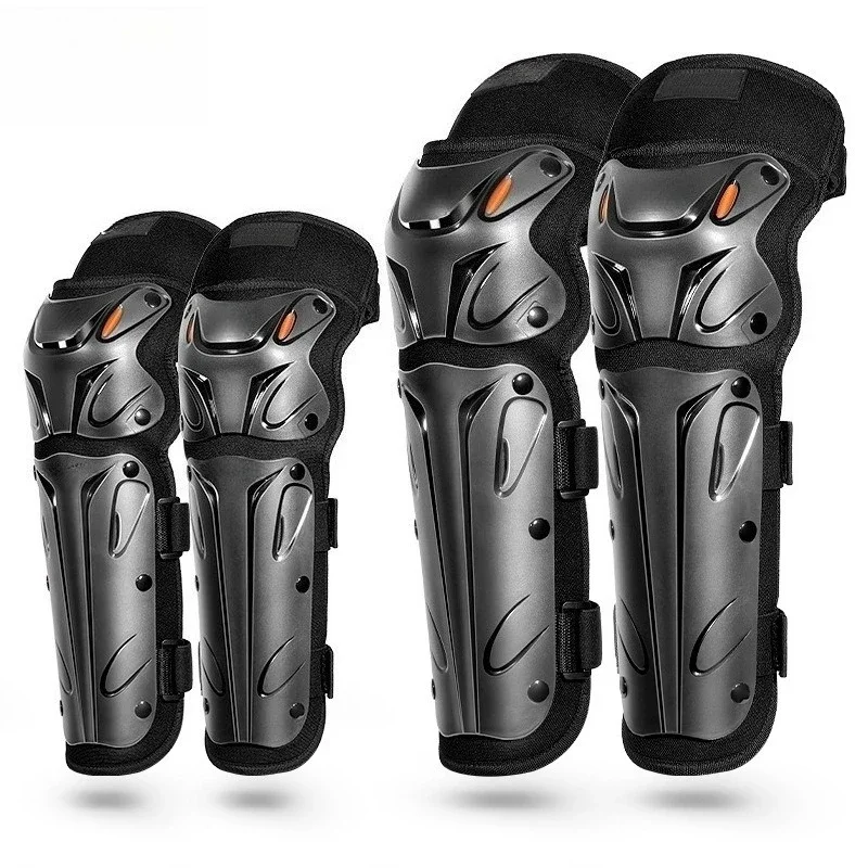 Motorcycle knee pads, elbow pads, cycling anti-drop protective gear, autumn and winter warm and windproof locomotive equipment