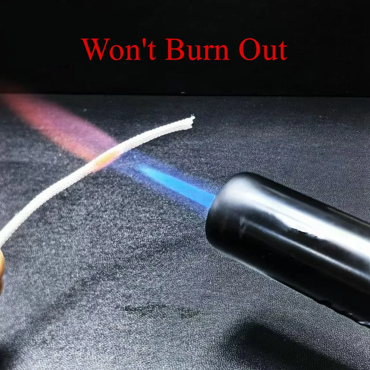 

Won't Burn Out ! 1 Meter Long Glass Fibre Cotton White Wicks With Needle For Zippo Zorro Lighter Replacement Upgrade Accessories