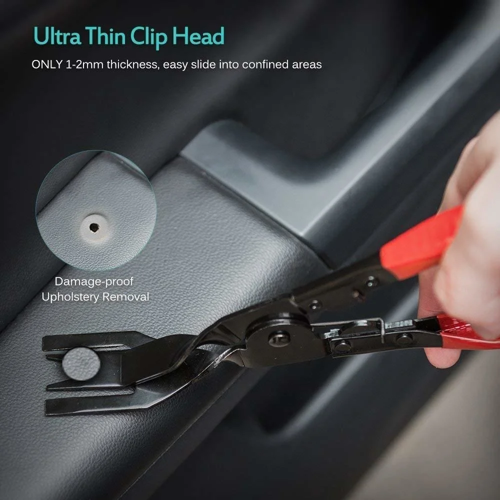 Garage Werkzeuge Auto Innen Entfernung Kit Kunststoff Trim Tür Panel Demontage Anzug Auto Clips Puller Diy Hand werkzeug – Detail 10