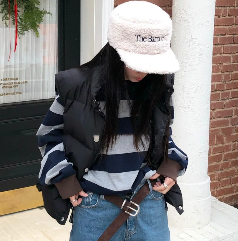 Bla Barnet エイト ダウンベスト 2025 冬 暖かい ホワイトグースダウン ルーズ 多用途 レディース パファーベスト 通勤 スタイリッシュ ロング スリ...