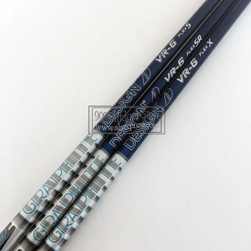 Driver Golf Shaft Men DA VR-6 Graphite Shaft Wood Clubs Shaft 0.335 R/S Flex Golf Accessories Free Shipping