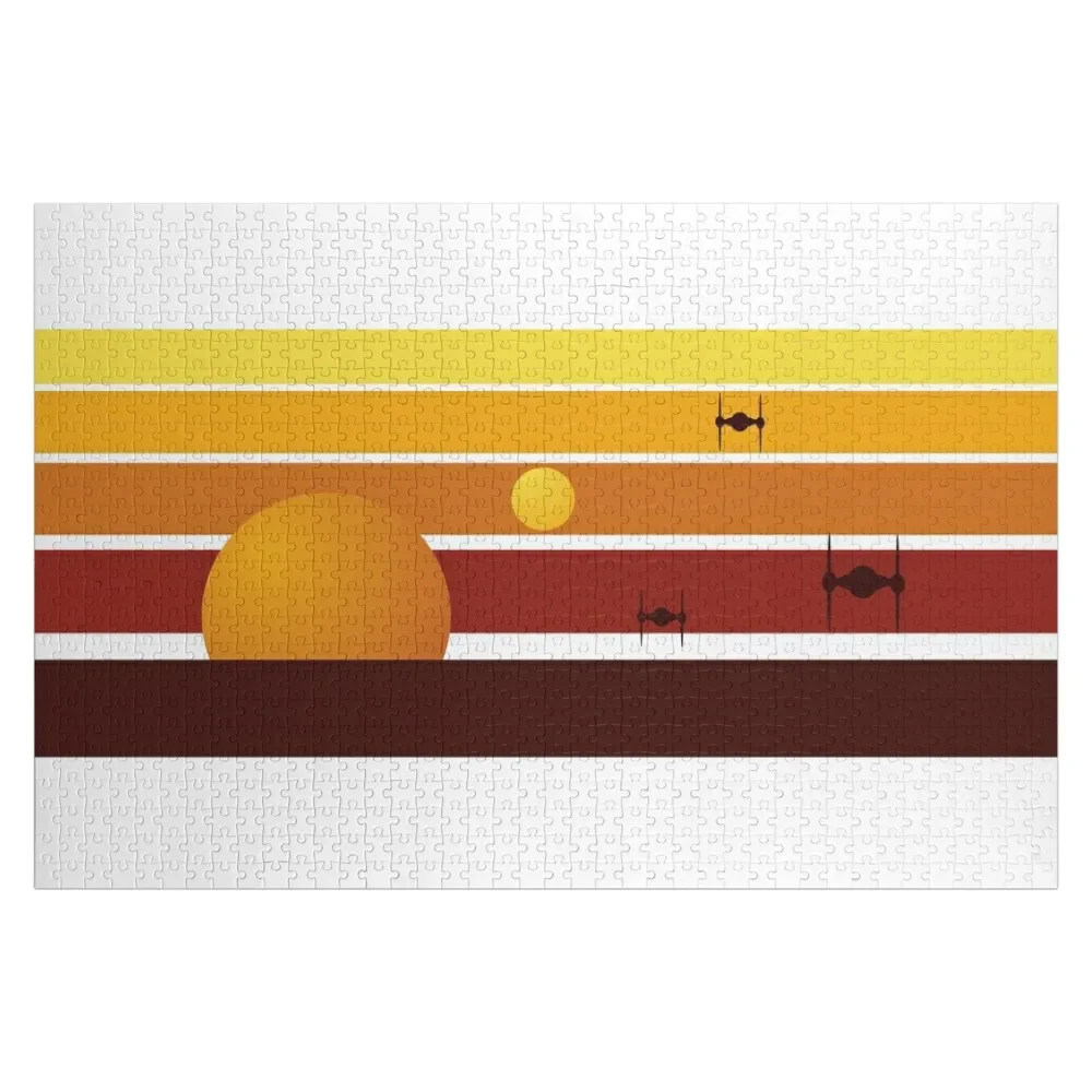 

Головоломка TATOOINE SUN, детский подарок на заказ, художественный пазл