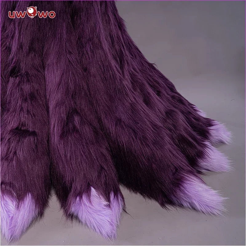 FC6UWOWO Coven Ahri Cosplay Tails Game LOL/League of Legends Coven Ahri Cosplay Tail Foxs Halloween Costumes Prop@FC8！