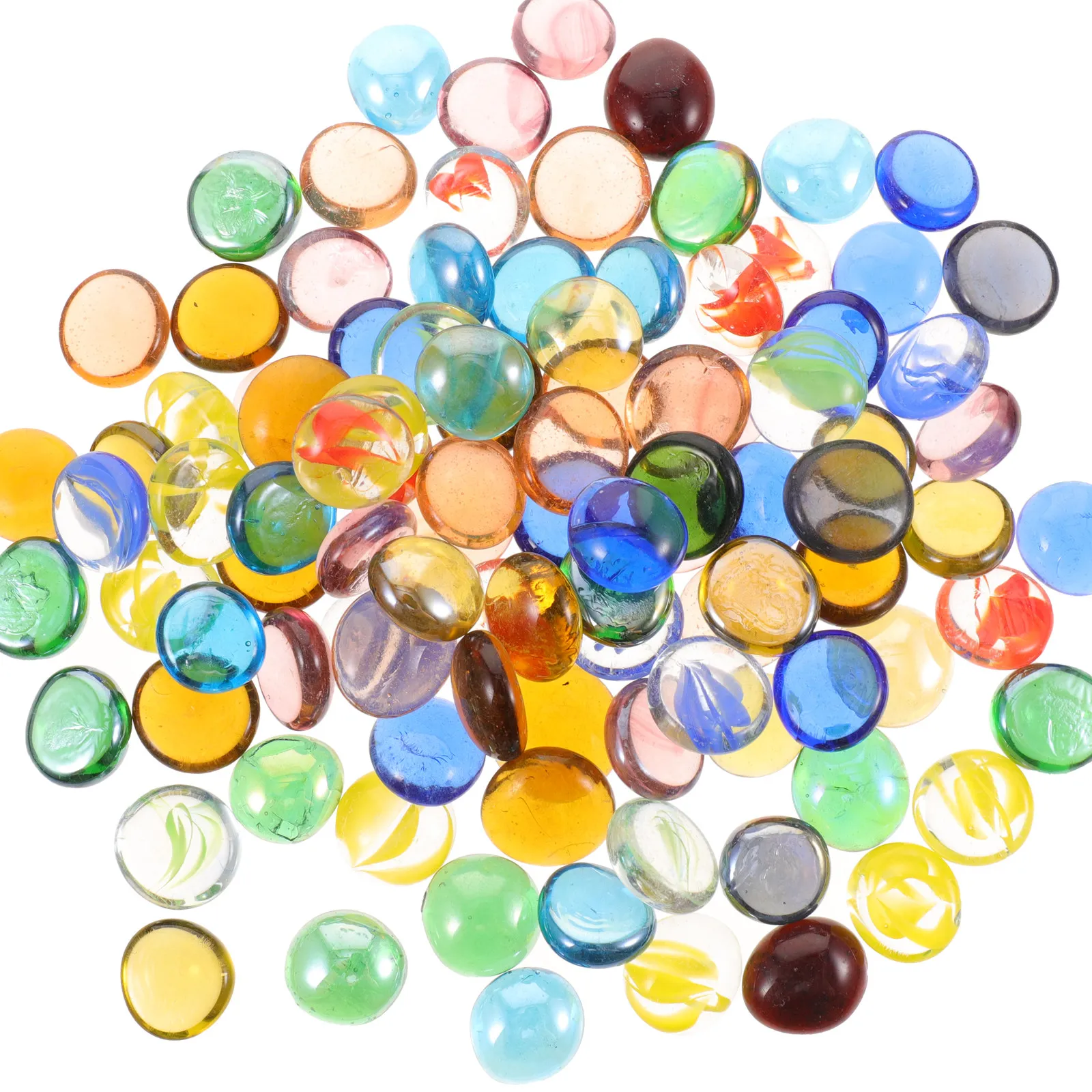 100Pcs Glass Gems Mini Mixed C - Home Decor Vase ulasan dan harga