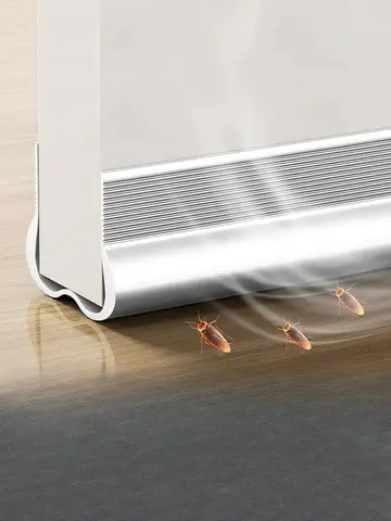 Flexible Door Bottom Sealing Strip Door Gap Soundproofing Wind and Dust Proof Weather Strip Under Door Draft Stopper Tape