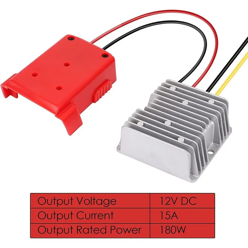 Battery Converter for Milwaukee 14.4v-18v Connector for Milwaukee Battery Dock Diy Adapter Step Down Dc Converter