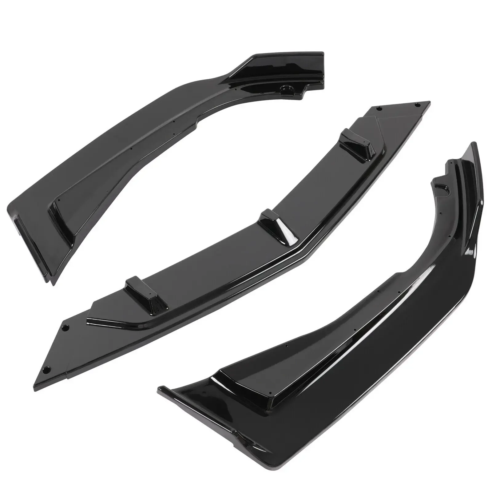 Front Bumper Lip Diffuser Spoiler Splitter Body Kit Spoiler Diffuser For Honda for Accord 2016-2021