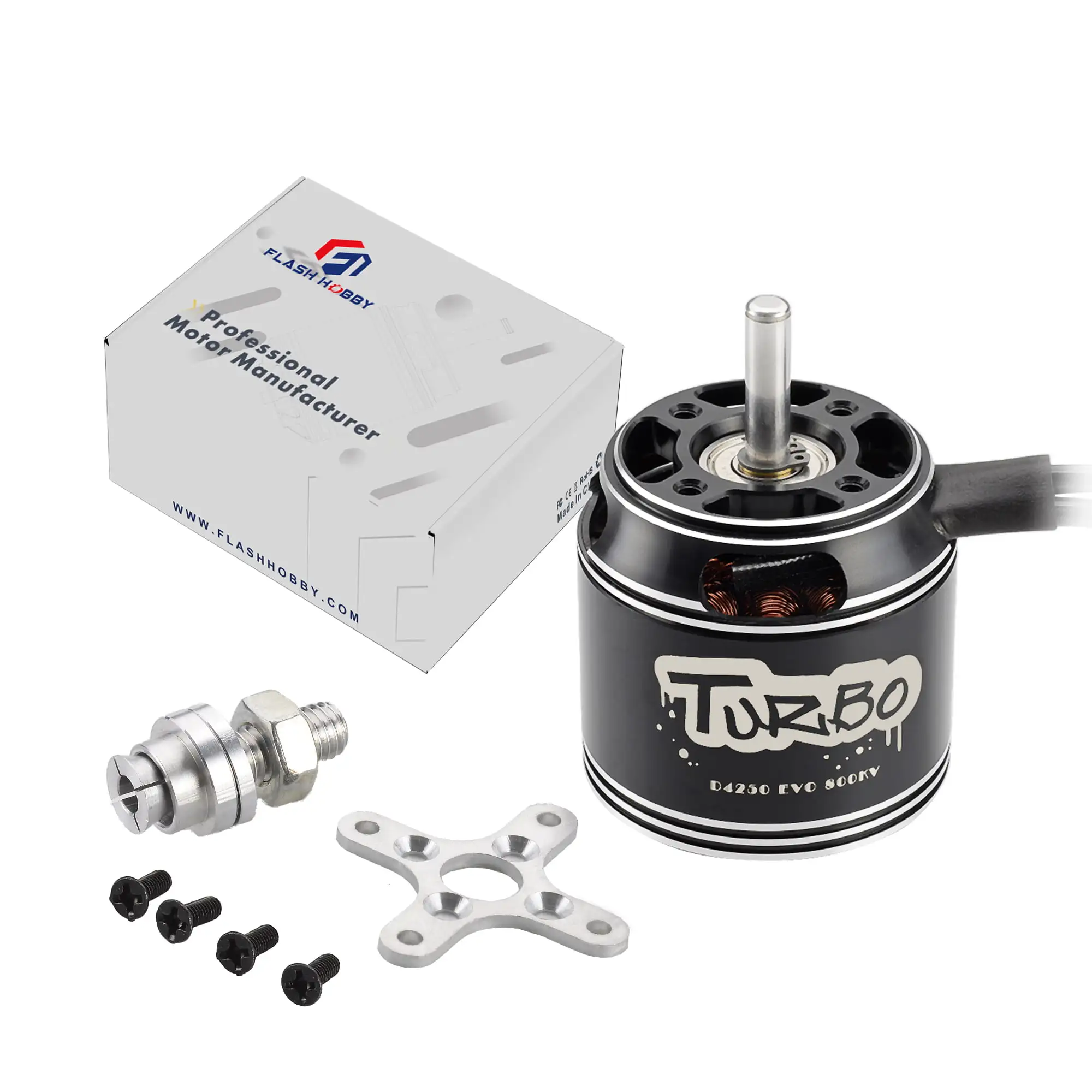 Motor sin escobillas D4250EVO 4250 (3520) 600KV 800KV RC Outrunner para UAV Aircraft Multicopters RC Plane Helicopter part