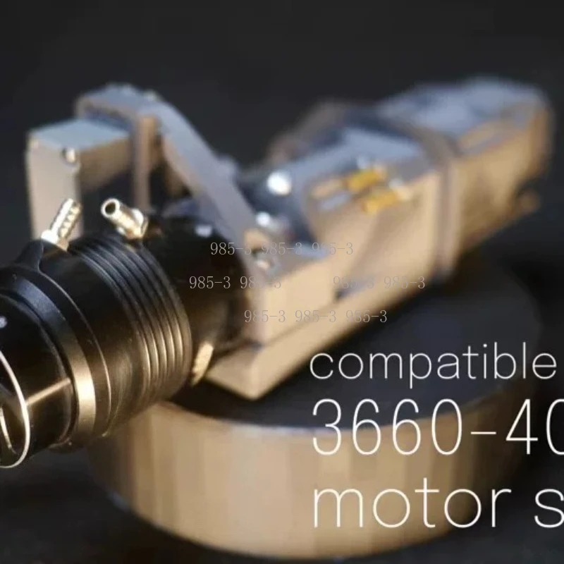 50cm Oversized Carbon Fiber Ship Model, 3D Printed Aluminum Alloy Paddle Servo Motor Spray Pump Kit
