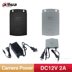 Dahua orijinal DC12V 2A kamera güç adaptörü açık su geçirmez 100-240 V CCTV kaynağı gerilim koruma PFM300 PFM320D PFM301