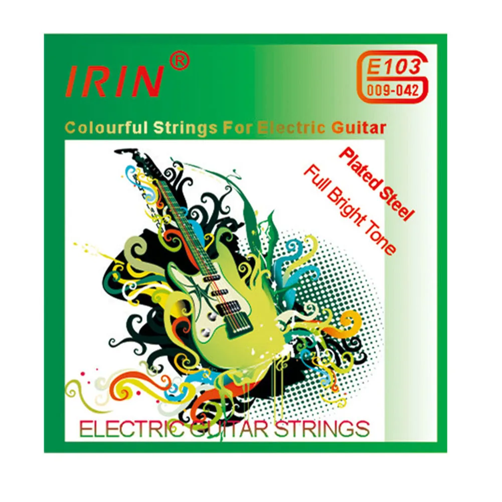 

Strings Guitar Strings Musical Instruments 0.009-0.042 Inch IRIN Electric Guitar Nickel Alloy Wound Guitars Basses Parts