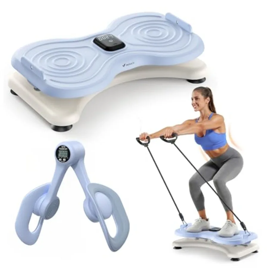 

MERACH Waist Twister Machine Exercise Thigh Trainer for Home Fitness Black Compact Design with Adjustable Resistance for Effect