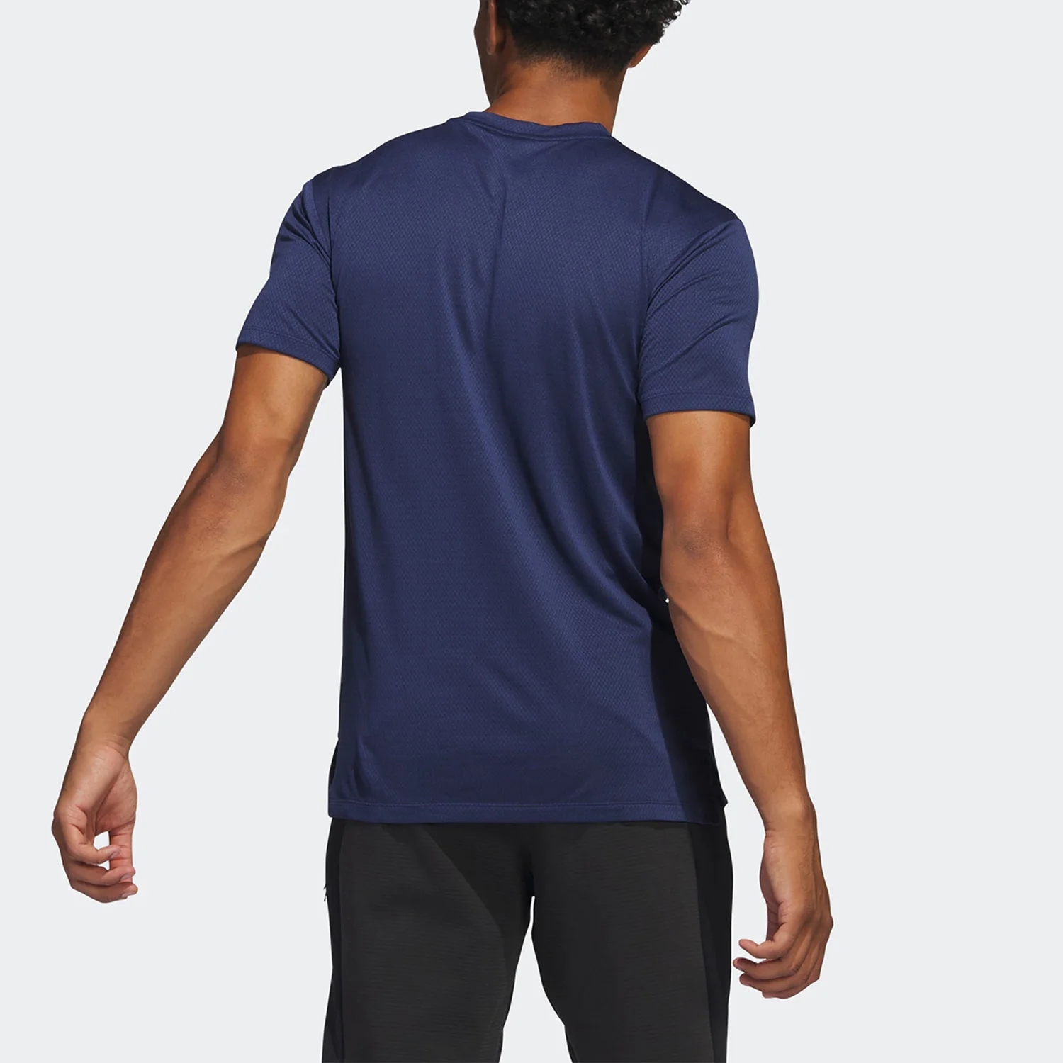 أديداس الرسمية أصيلة M HFTM G T للرجال تنفس اللياقة البدنية قصيرة الأكمام H44746 #3