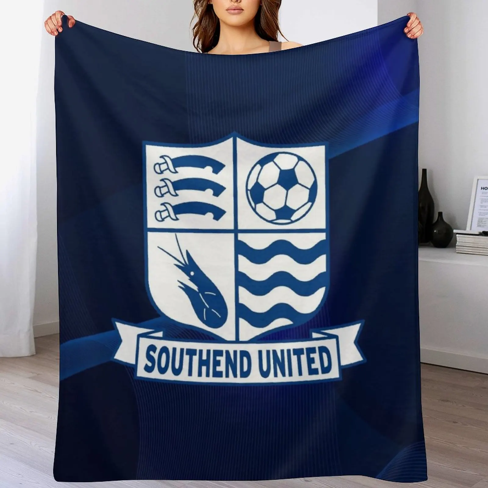 

Southend United FC Throw Blanket