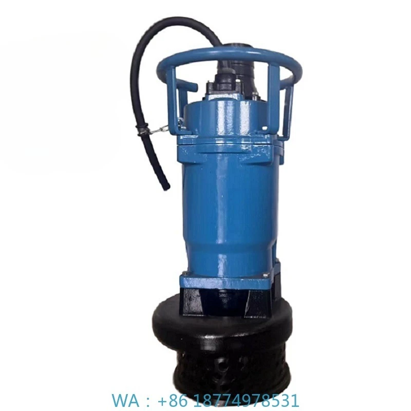 مضخة 15 كيلو وات جهد مخصص pSubmersible Dredging Mud PumKBZ615 20HP الحمأة الكهربائية